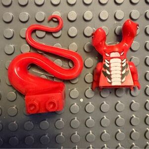 Custom Red Fangtom Minifigure